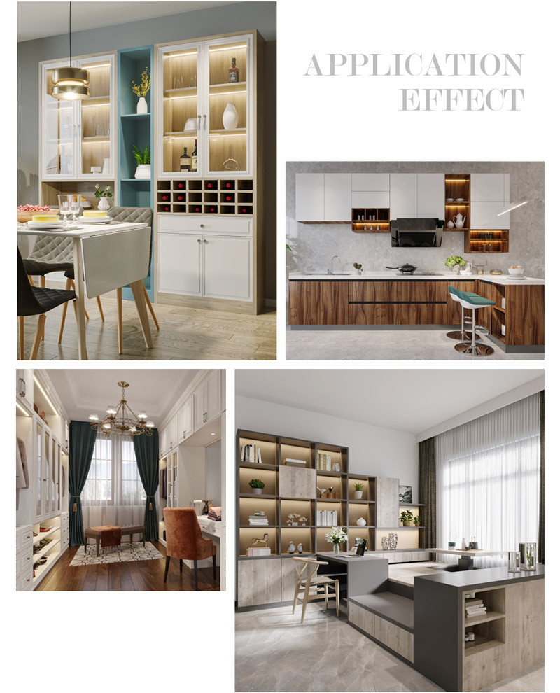 富贵祥生态板家具成效图