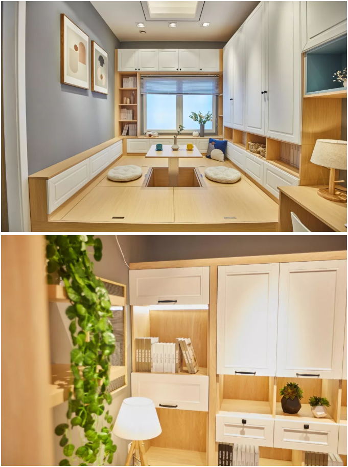 生态板花色末影秋香定造榻榻米形状