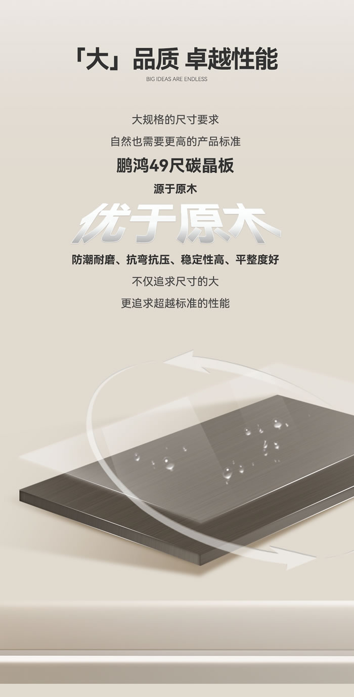 防潮耐磨抗变形板材